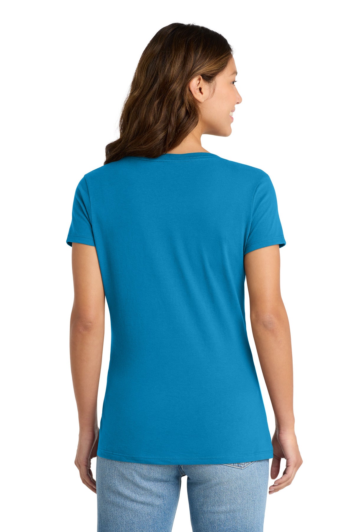 Port & Co Women's Fan Favorite V-Neck Tee. LPC450V
