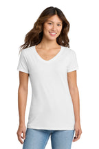 Port & Co Women's Fan Favorite V-Neck Tee. LPC450V