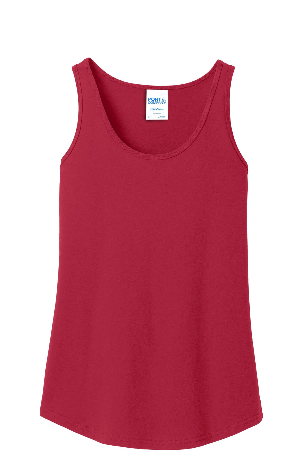 Port & Co Women's Core Cotton Tank Top.  LPC54TT