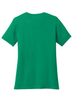Port & Co Women's Core Cotton V-Neck Tee. LPC54V