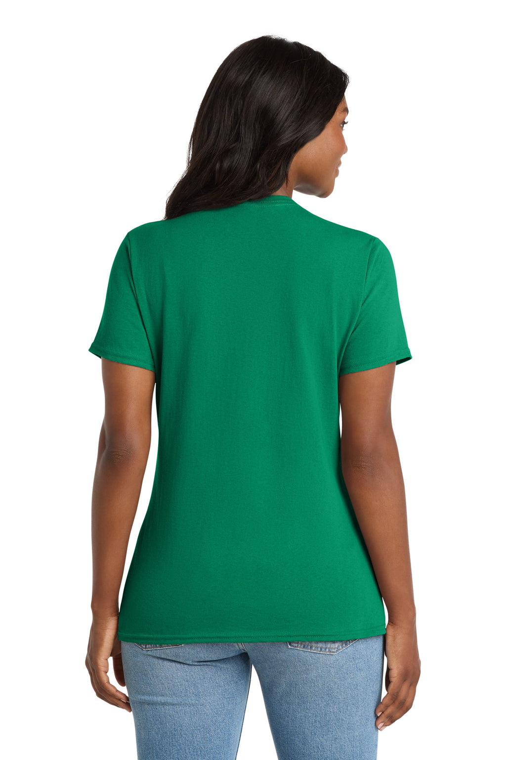 Port & Co Women's Core Cotton V-Neck Tee. LPC54V
