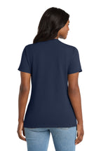 Port & Co Women's Core Cotton V-Neck Tee. LPC54V
