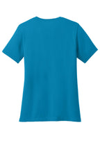 Port & Co Women's Core Cotton V-Neck Tee. LPC54V