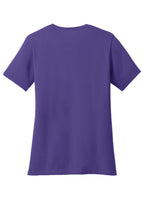 Port & Co Women's Core Cotton V-Neck Tee. LPC54V