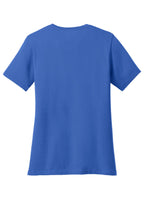 Port & Co Women's Core Cotton V-Neck Tee. LPC54V