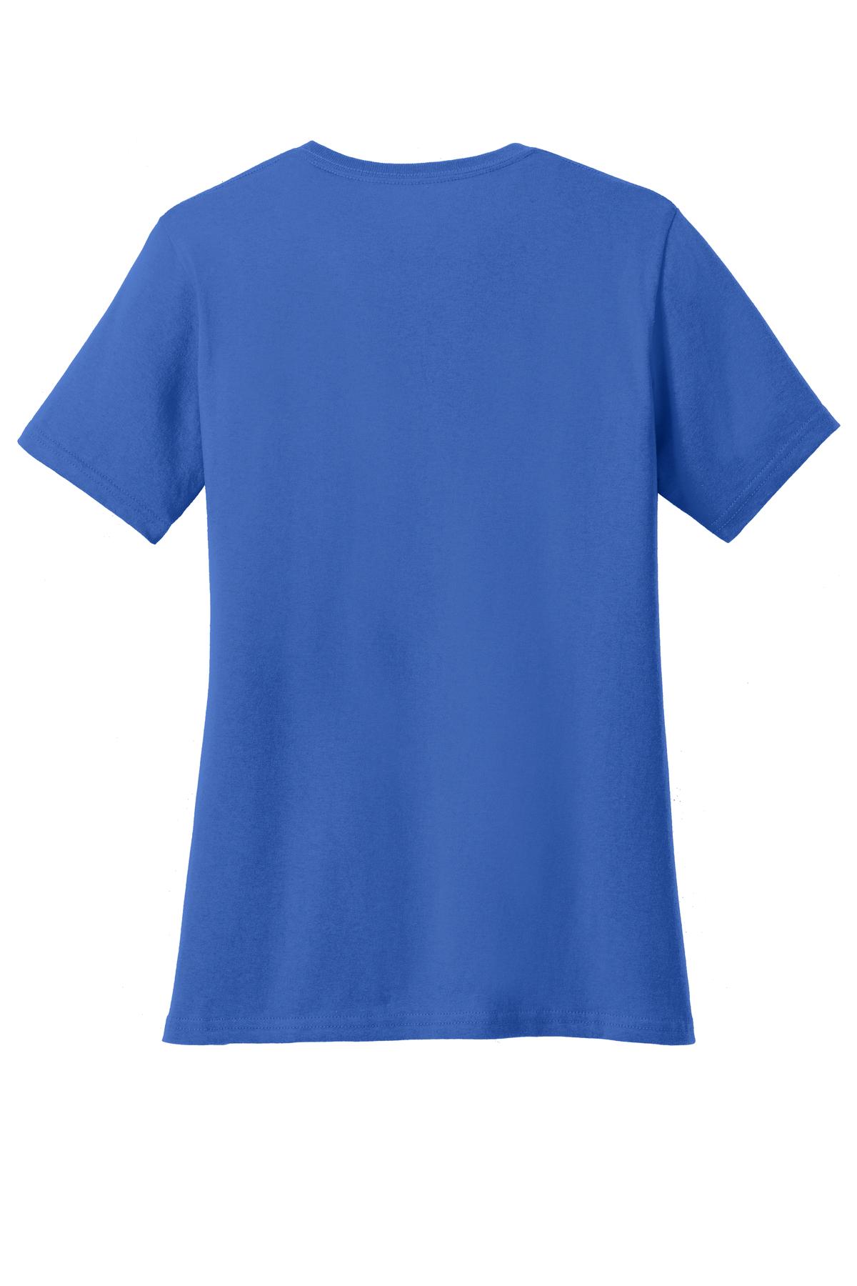Port & Co Women's Core Cotton V-Neck Tee. LPC54V