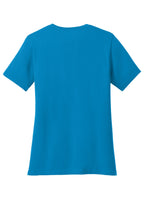 Port & Co Women's Core Cotton V-Neck Tee. LPC54V