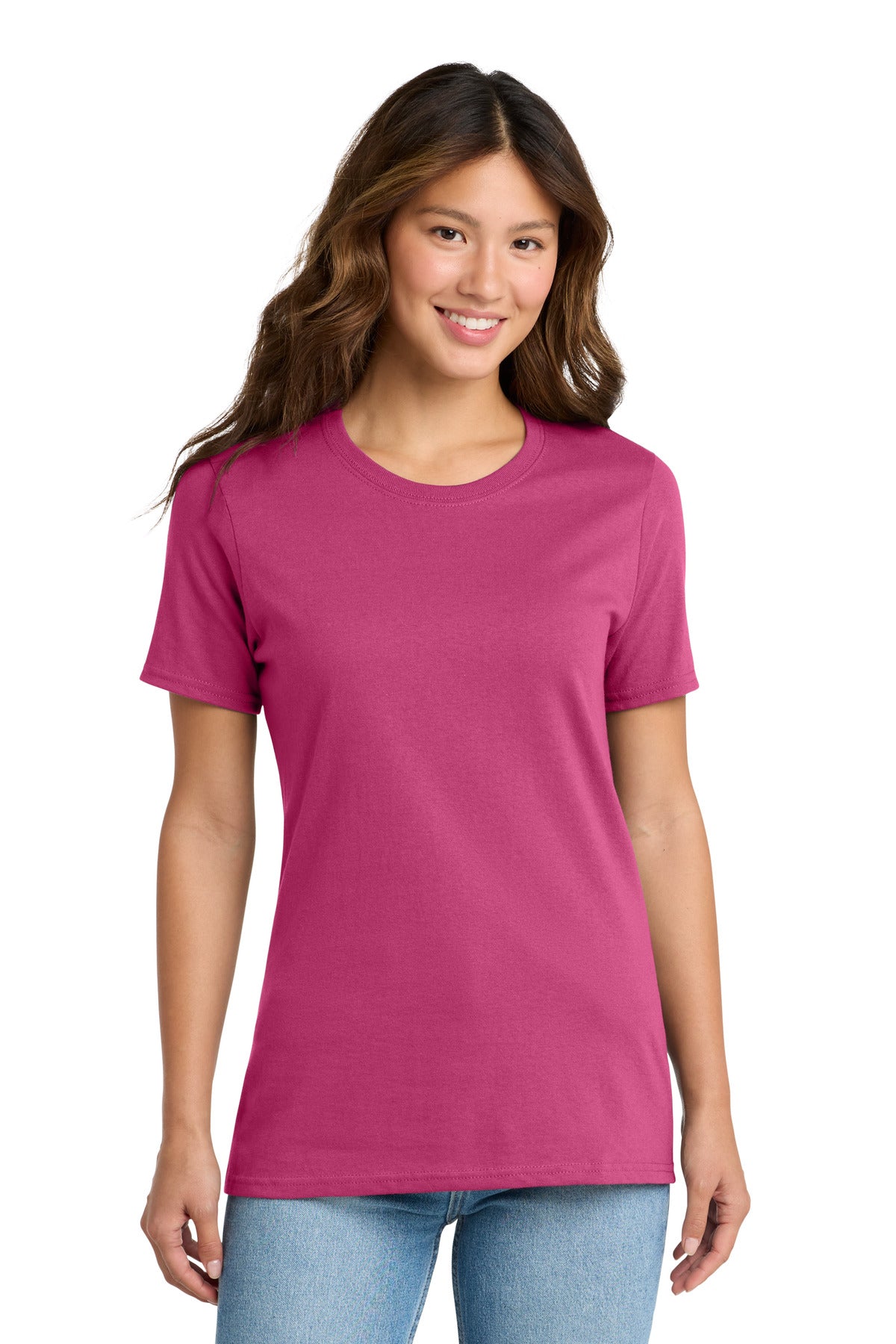 Port & Co Women's Core Cotton Tee. LPC54