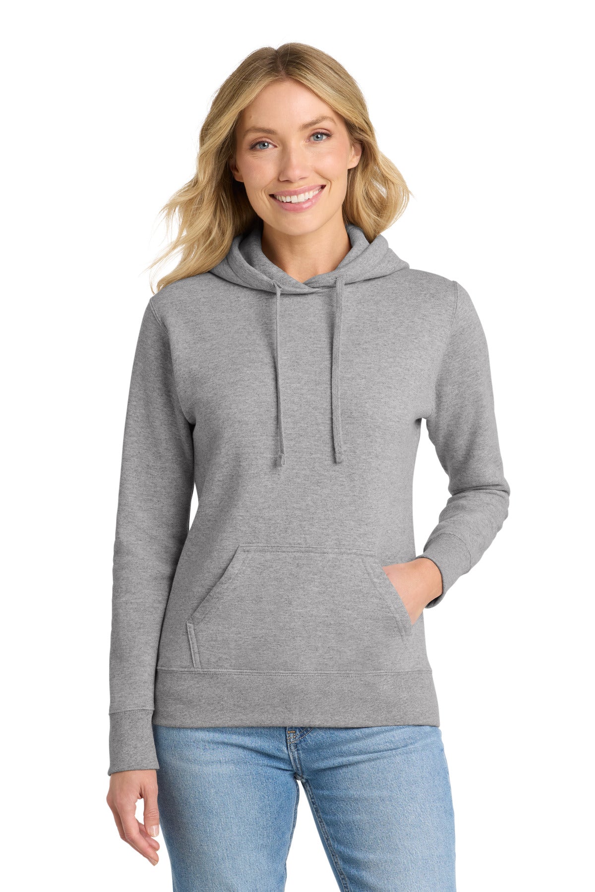 Port & Co Women's Core Fleece Pullover Hooded Sweatshirt LPC78H