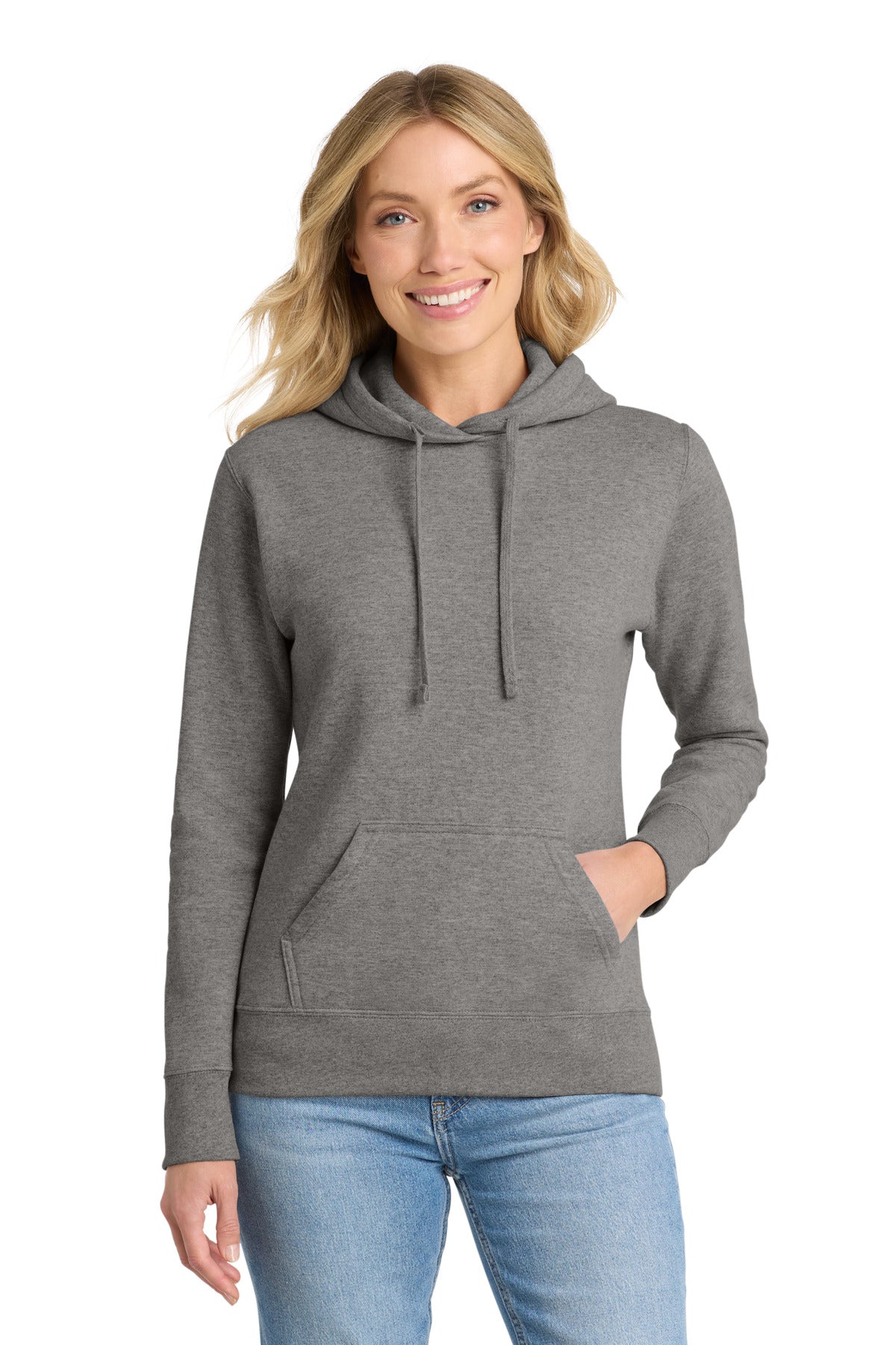 Port & Co Women's Core Fleece Pullover Hooded Sweatshirt LPC78H