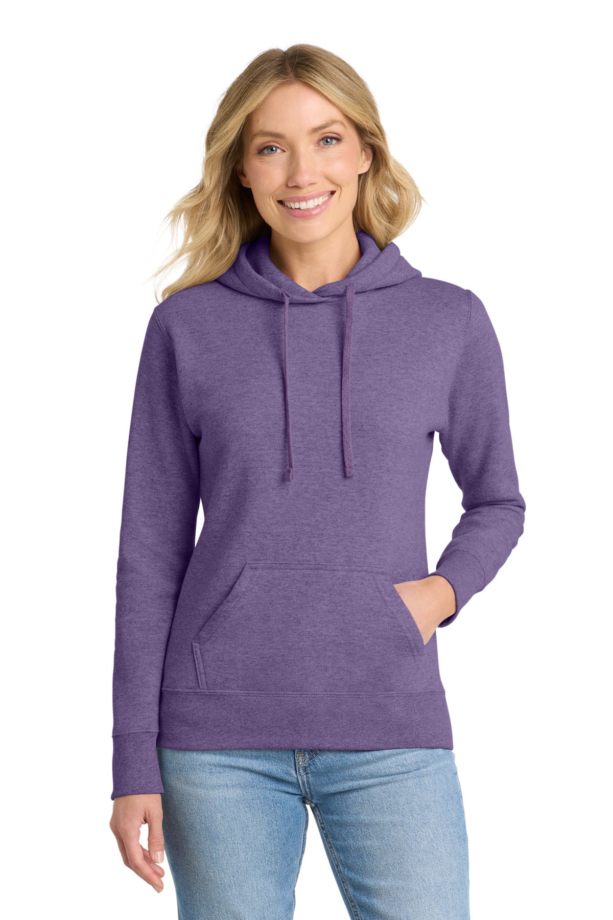 Port & Co Women's Core Fleece Pullover Hooded Sweatshirt LPC78H