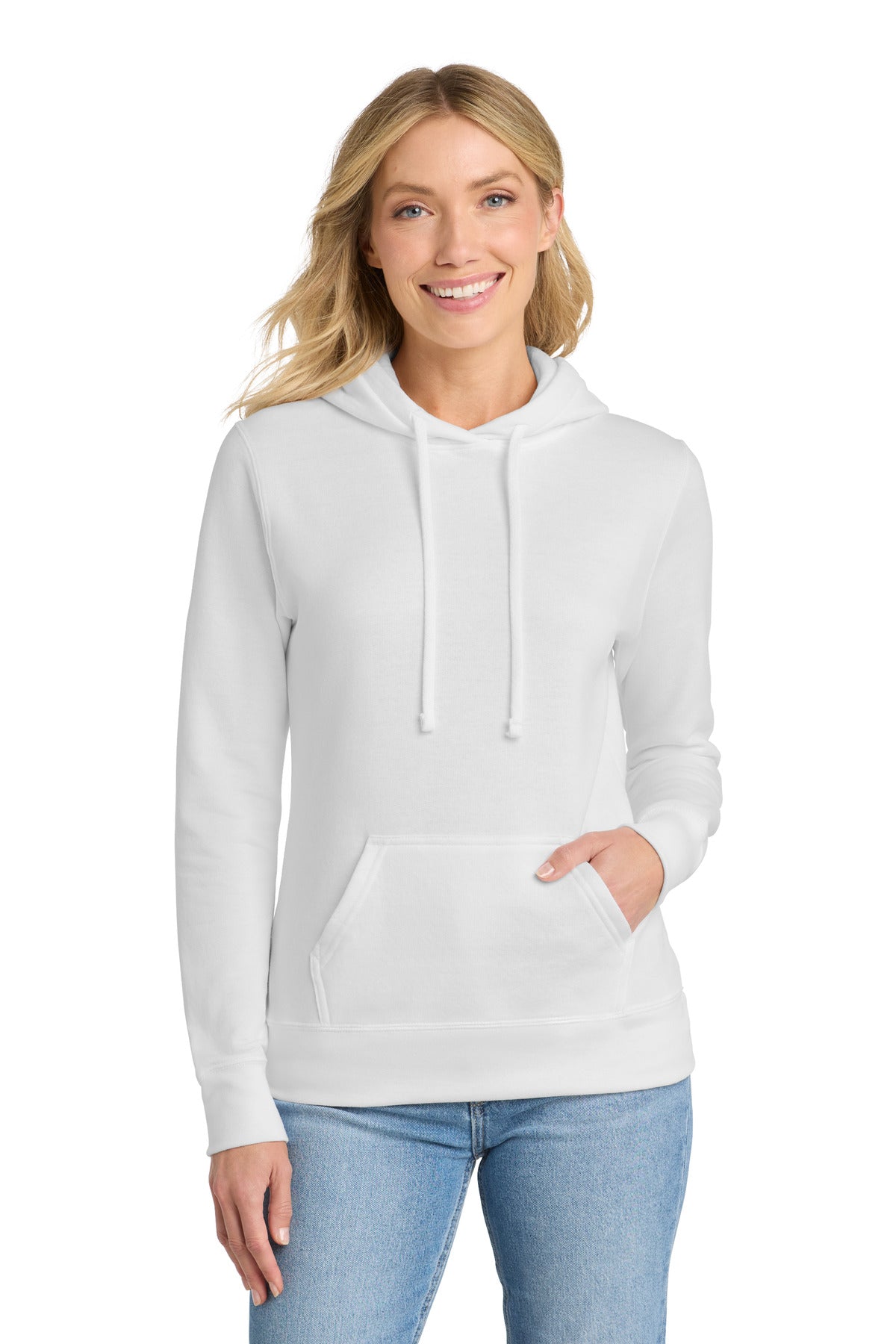 Port & Co Women's Core Fleece Pullover Hooded Sweatshirt LPC78H