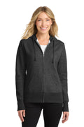 Port & Co Women's Core Fleece Full-Zip Hooded Sweatshirt. LPC78ZH