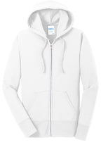 Port & Co Women's Core Fleece Full-Zip Hooded Sweatshirt. LPC78ZH