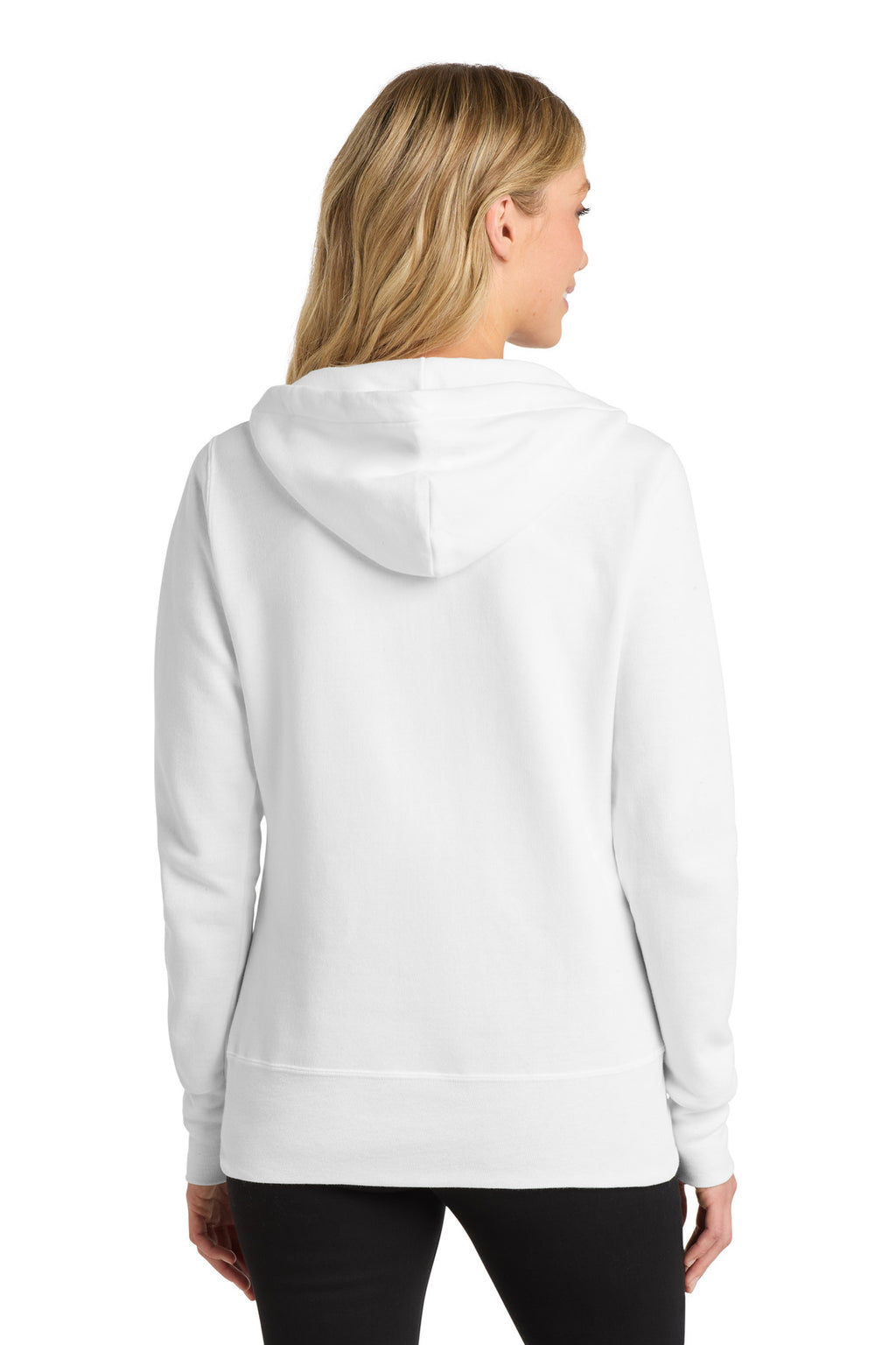 Port & Co Women's Core Fleece Full-Zip Hooded Sweatshirt. LPC78ZH