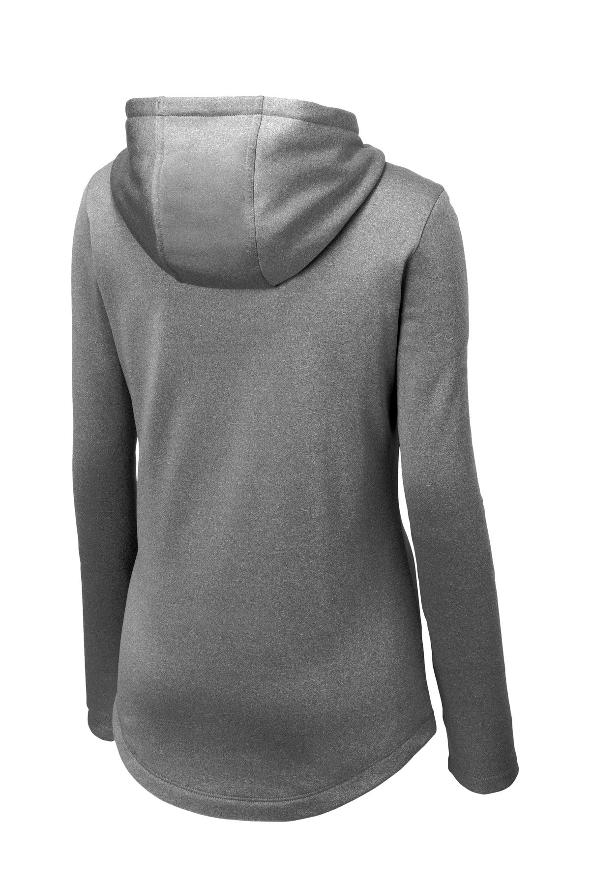Sport-Tek  Women's PosiCharge  Sport-Wick  Heather Fleece Hooded Pullover. LST264