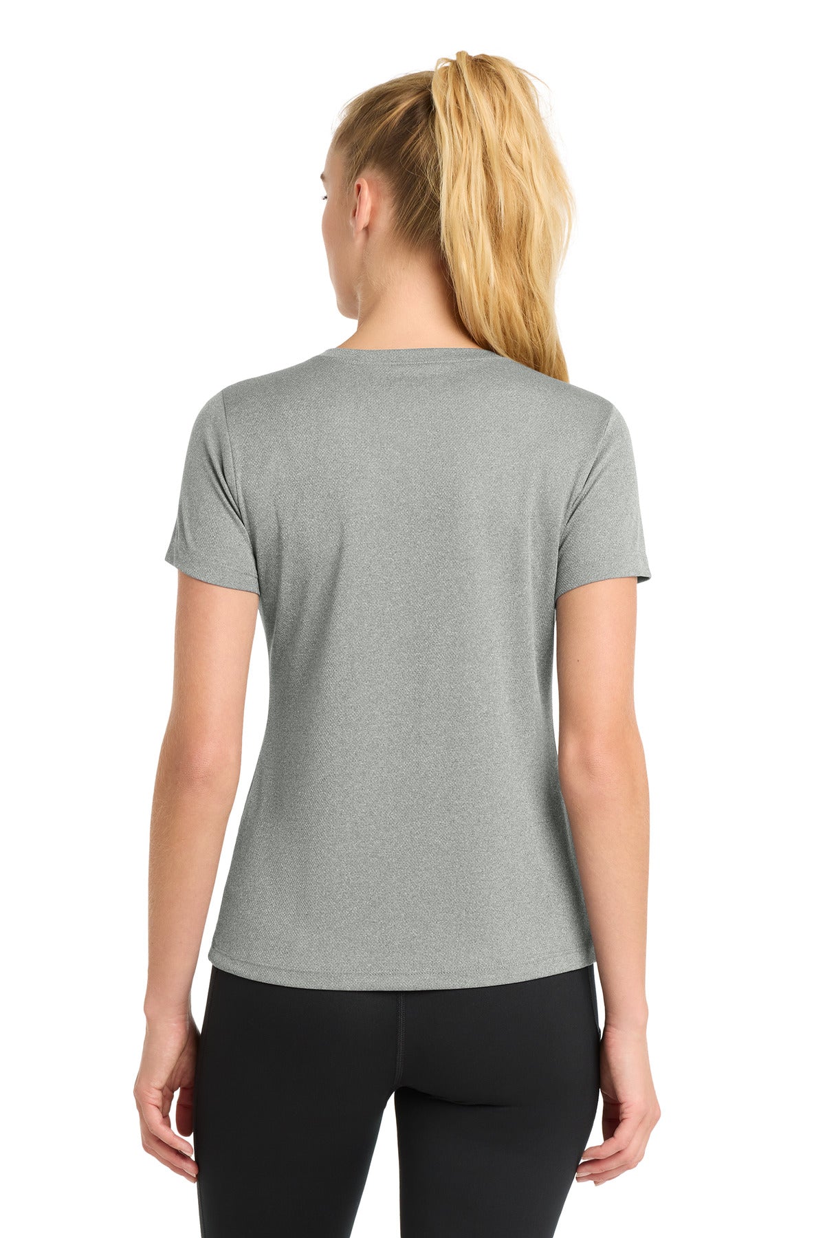 Sport-Tek Women's PosiCharge RacerMesh V-Neck Tee. LST340