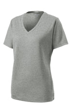 Sport-Tek Women's PosiCharge RacerMesh V-Neck Tee. LST340