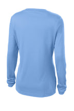 Sport-Tek Women's Long Sleeve PosiCharge Competitor V-Neck Tee. LST353LS