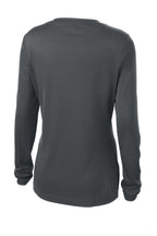 Sport-Tek Women's Long Sleeve PosiCharge Competitor V-Neck Tee. LST353LS