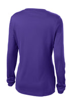 Sport-Tek Women's Long Sleeve PosiCharge Competitor V-Neck Tee. LST353LS