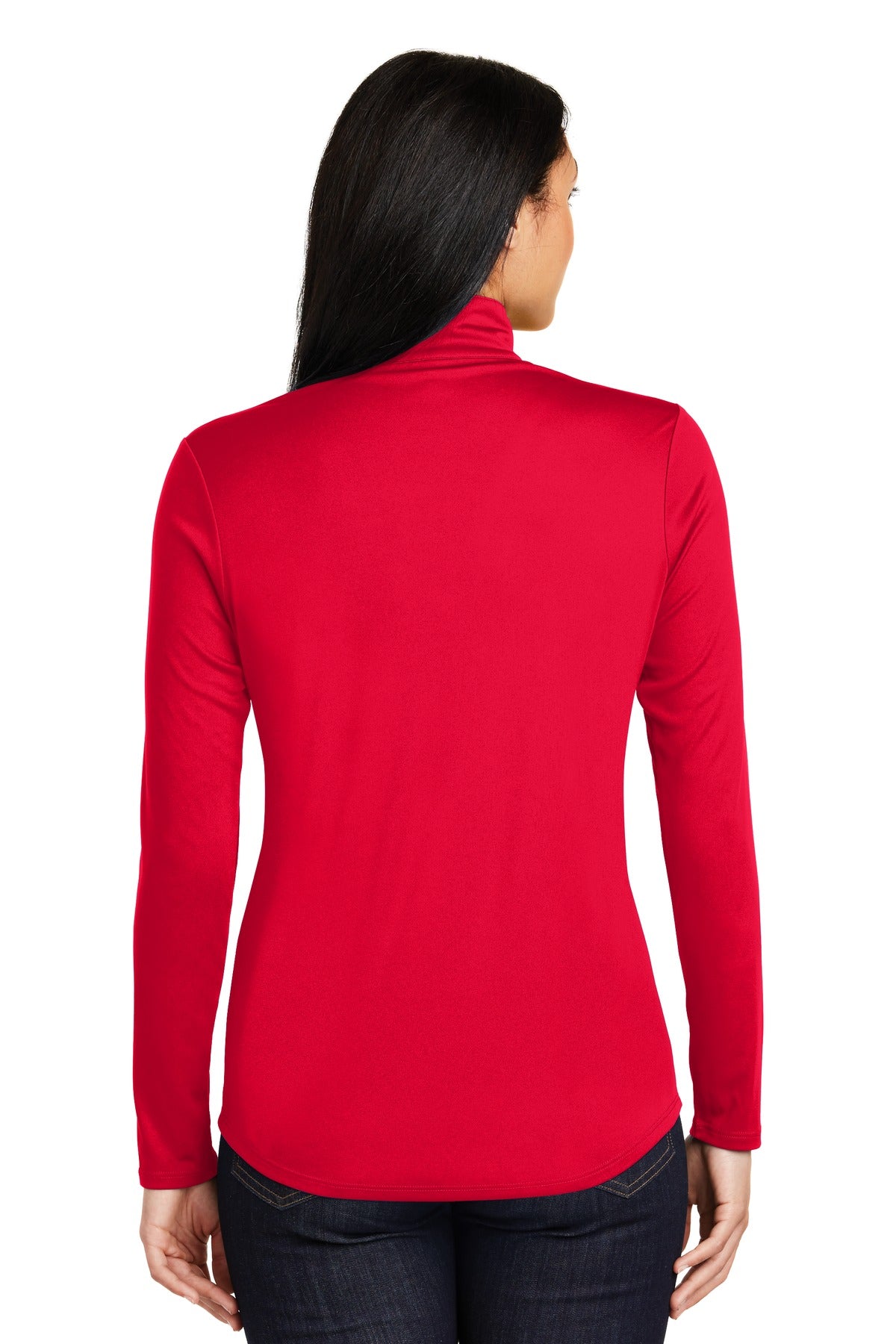 Sport-Tek Women's PosiCharge Competitor 1/4-Zip Pullover. LST357