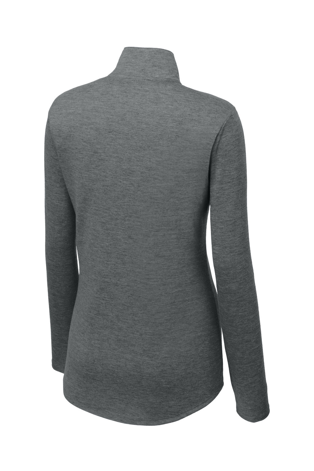 Sport-Tek  Women's PosiCharge  Tri-Blend Wicking 1/4-Zip Pullover. LST407