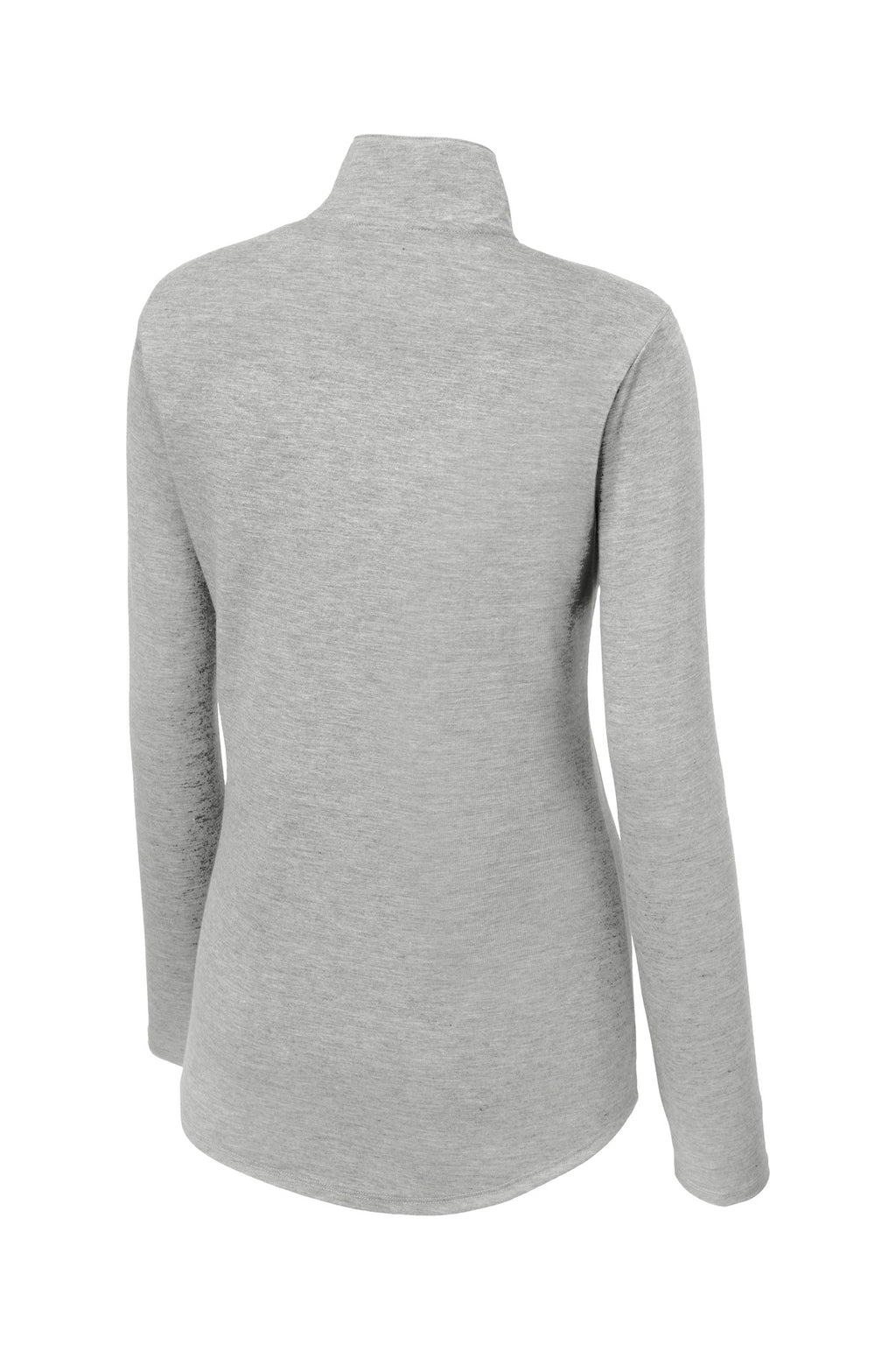 Sport-Tek  Women's PosiCharge  Tri-Blend Wicking 1/4-Zip Pullover. LST407