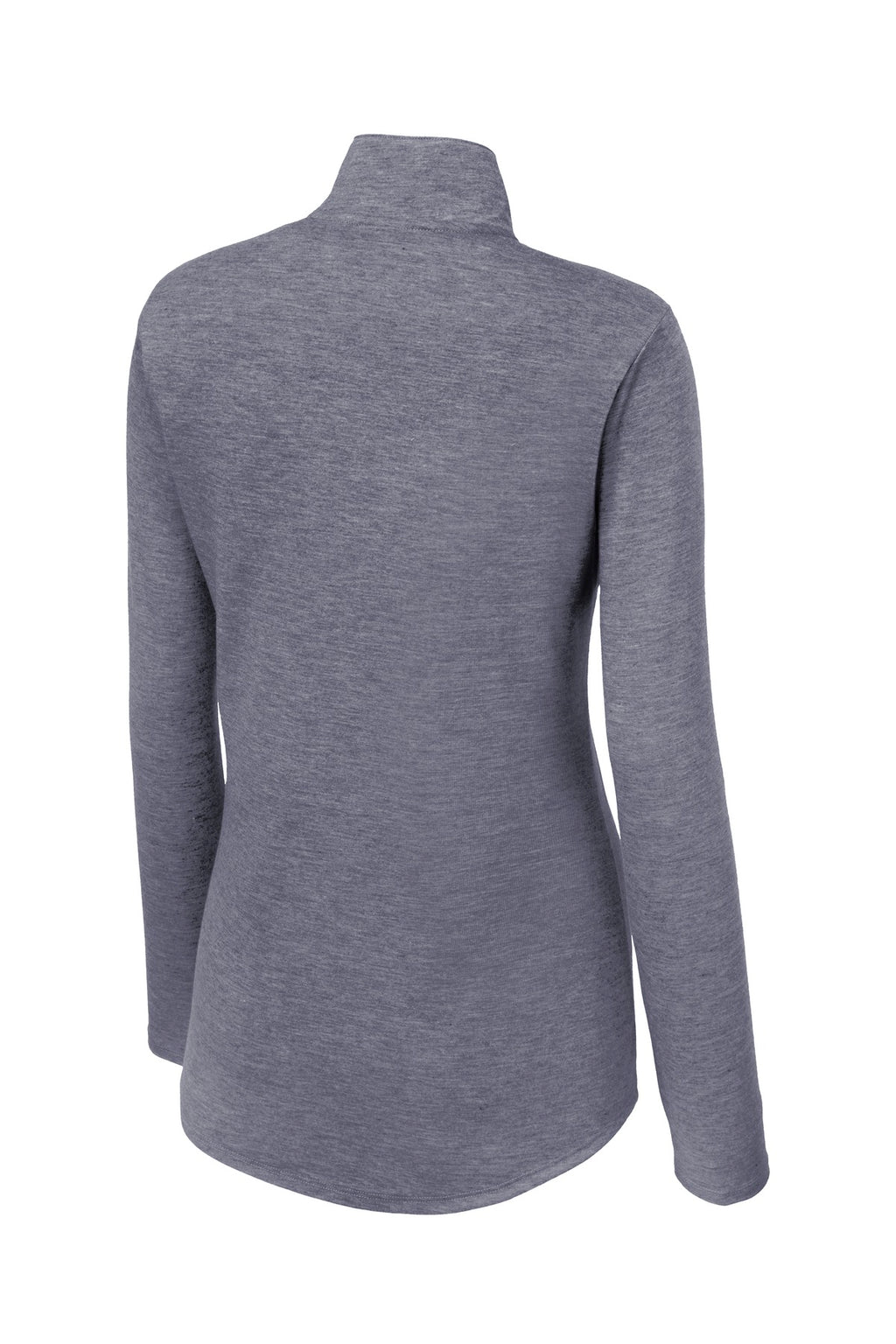 Sport-Tek  Women's PosiCharge  Tri-Blend Wicking 1/4-Zip Pullover. LST407