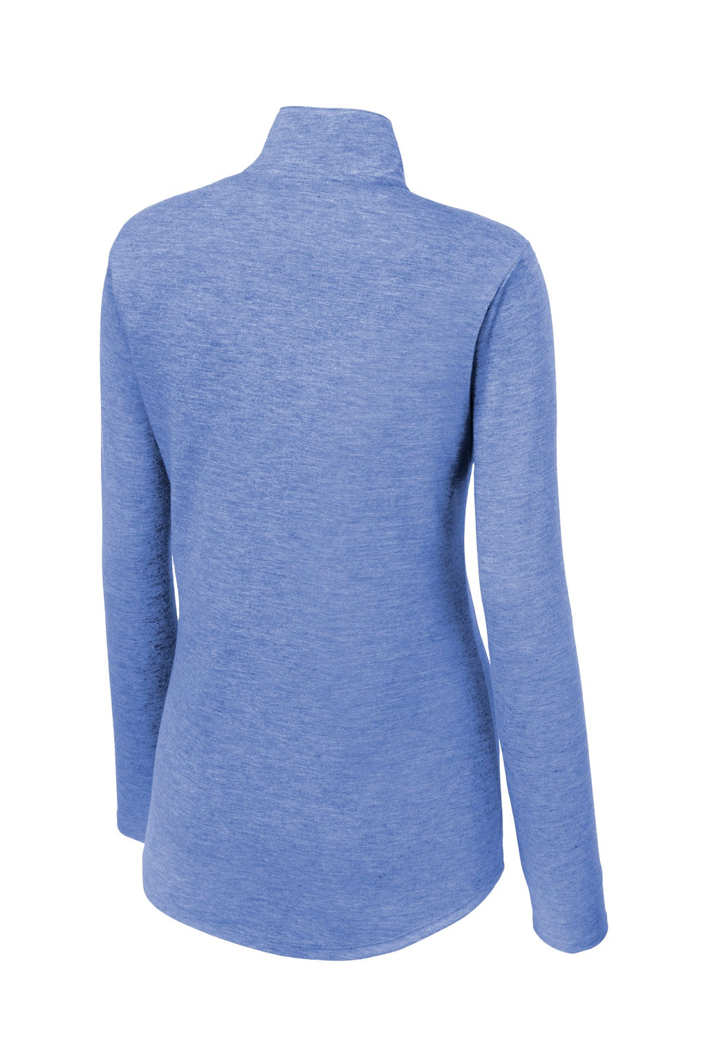 Sport-Tek  Women's PosiCharge  Tri-Blend Wicking 1/4-Zip Pullover. LST407