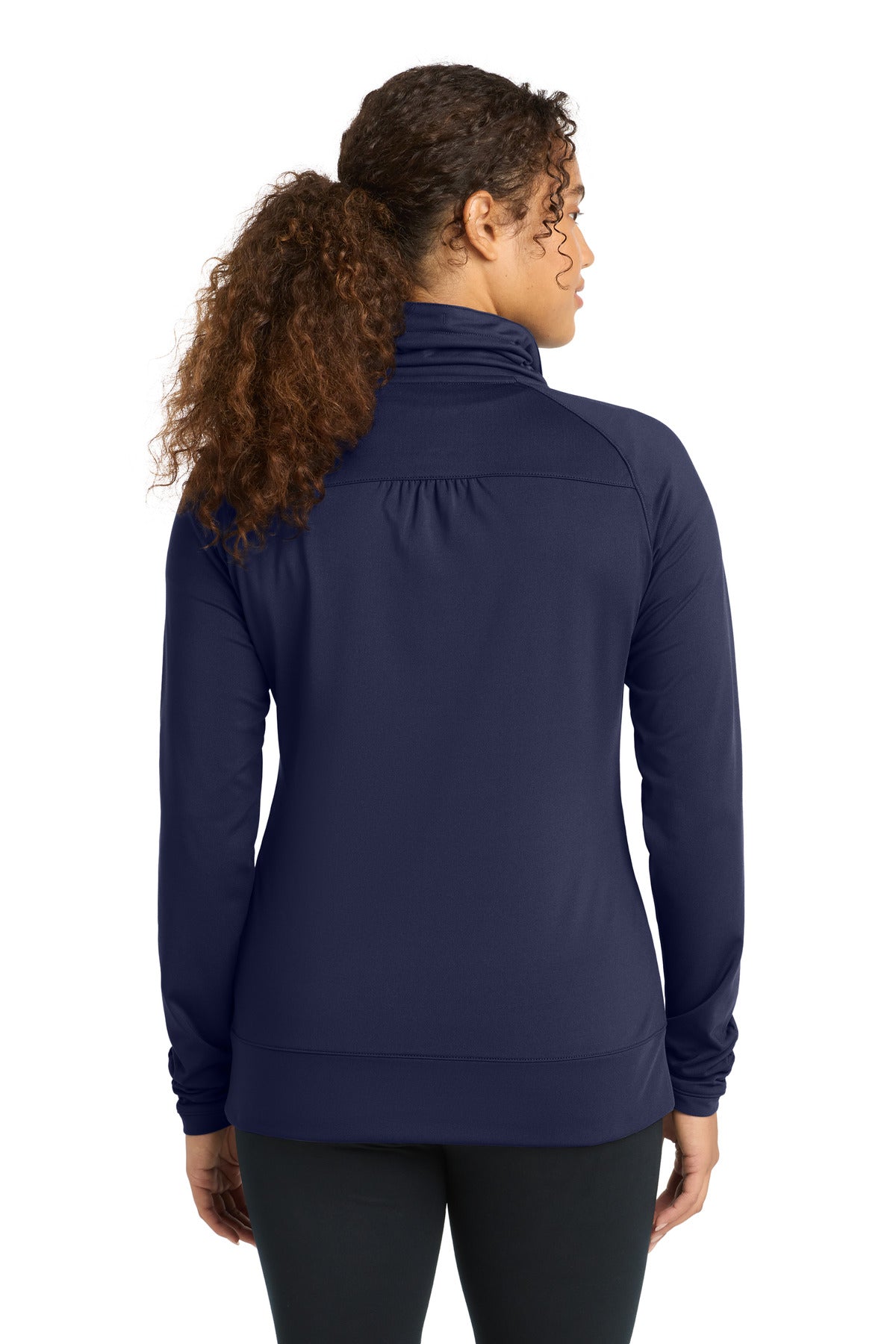 Sport-Tek Women's Sport-Wick Stretch Full-Zip Jacket. LST852