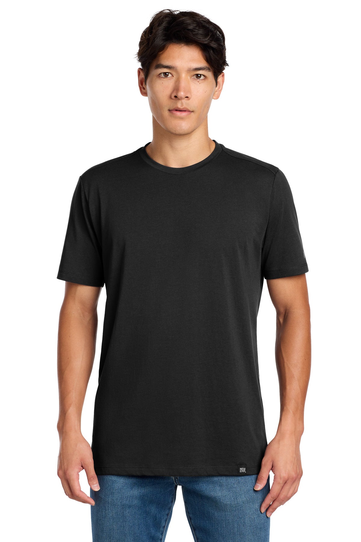 New Era  Heritage Blend Crew Tee. NEA100