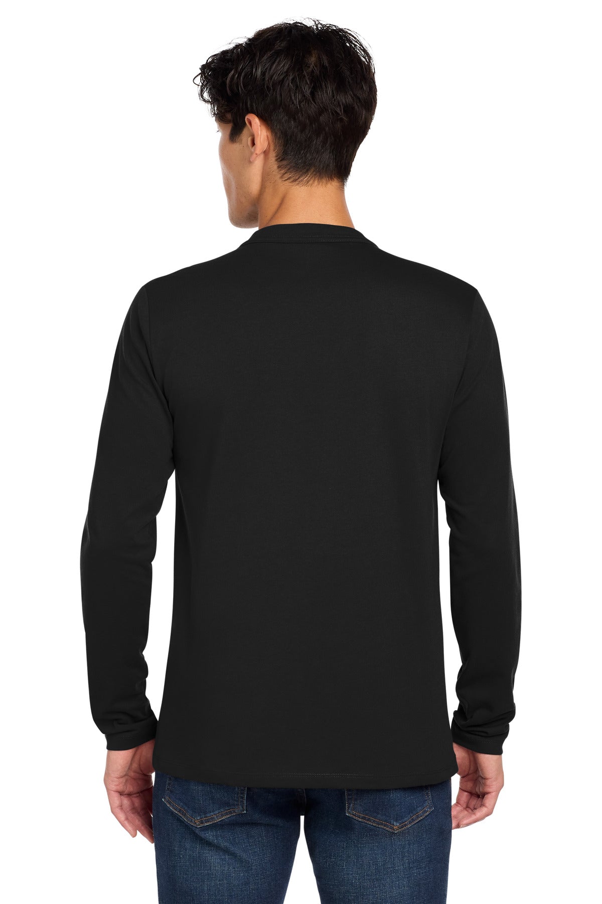 New Era  Heritage Blend Long Sleeve Crew Tee. NEA102