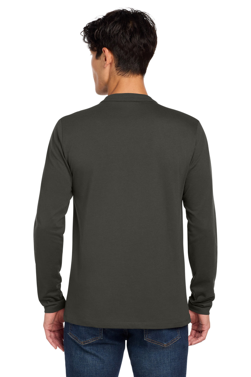 New Era  Heritage Blend Long Sleeve Crew Tee. NEA102