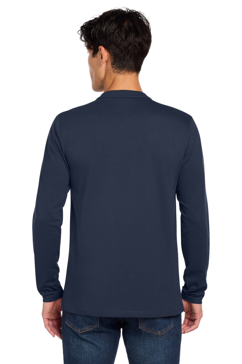 New Era  Heritage Blend Long Sleeve Crew Tee. NEA102