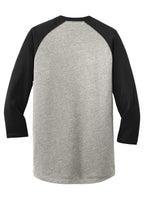 New Era  Heritage Blend 3/4-Sleeve Baseball Raglan Tee. NEA104