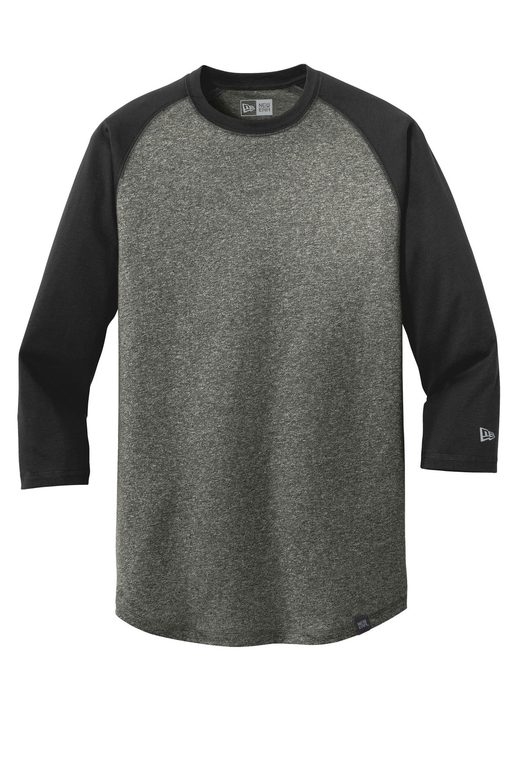 New Era  Heritage Blend 3/4-Sleeve Baseball Raglan Tee. NEA104