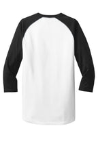 New Era  Heritage Blend 3/4-Sleeve Baseball Raglan Tee. NEA104