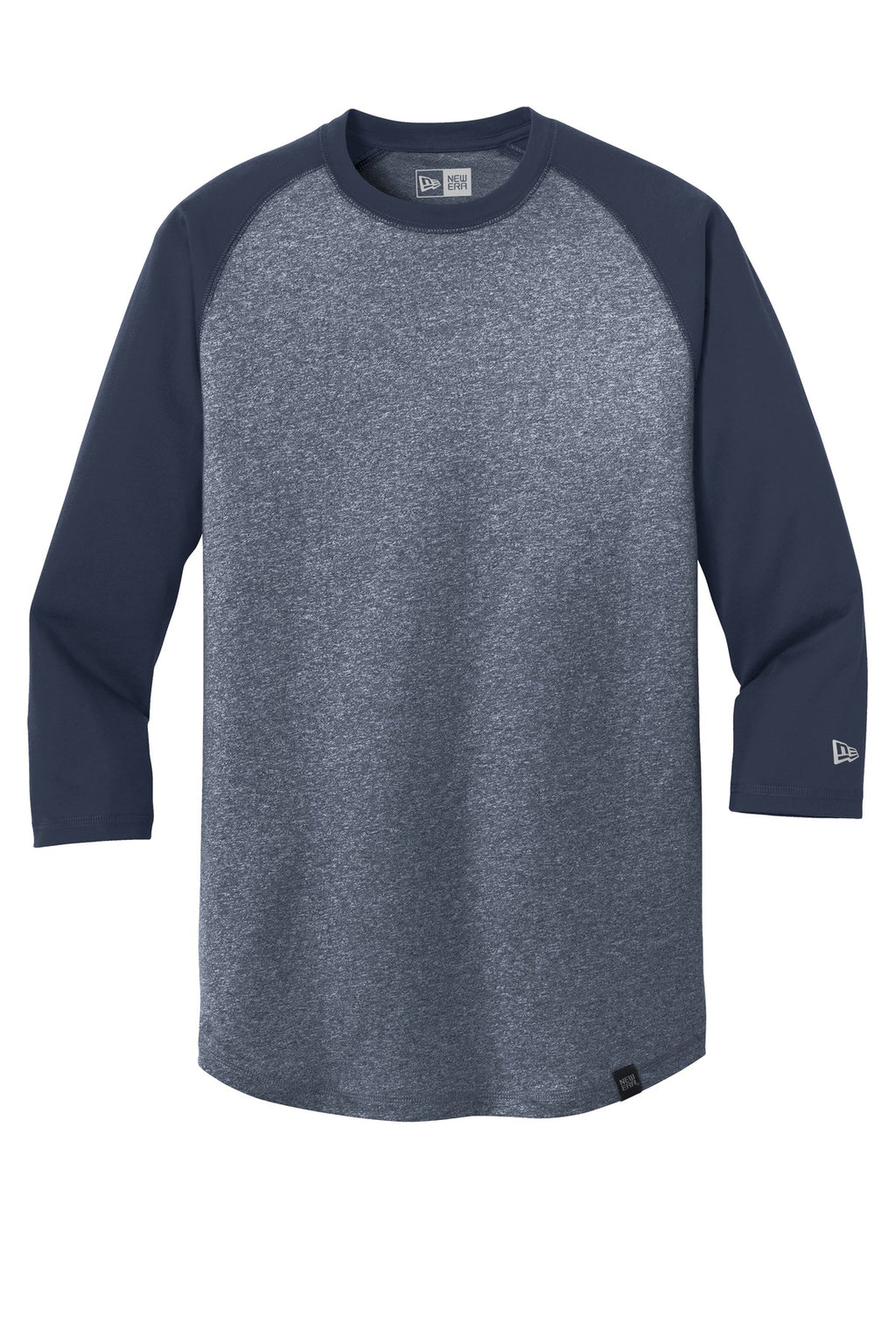 New Era  Heritage Blend 3/4-Sleeve Baseball Raglan Tee. NEA104