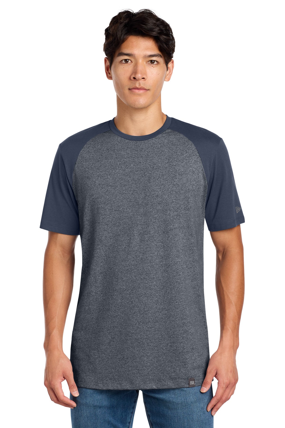 New Era  Heritage Blend Varsity Tee. NEA107