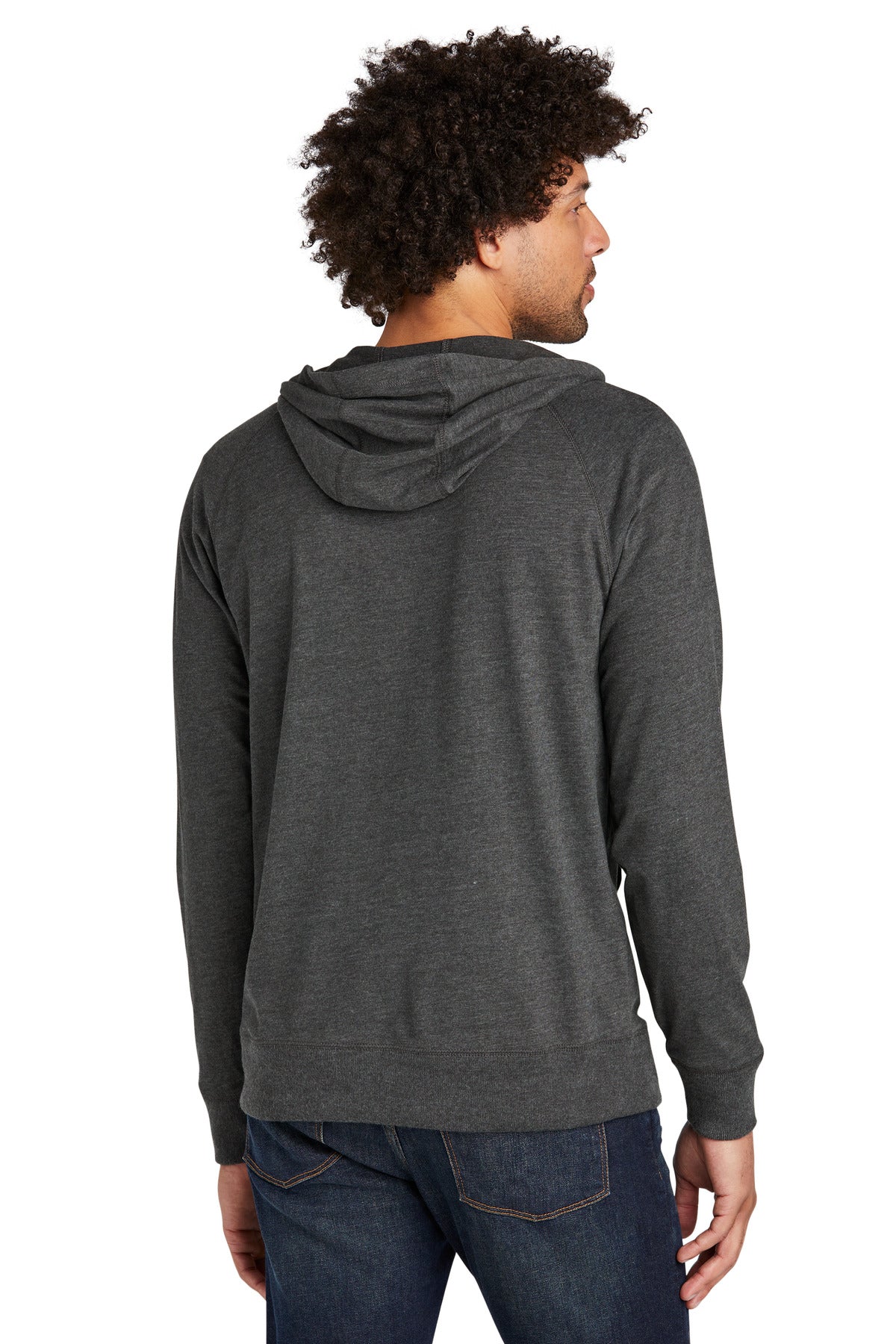 New Era  Sueded Cotton Blend Full-Zip Hoodie. NEA122