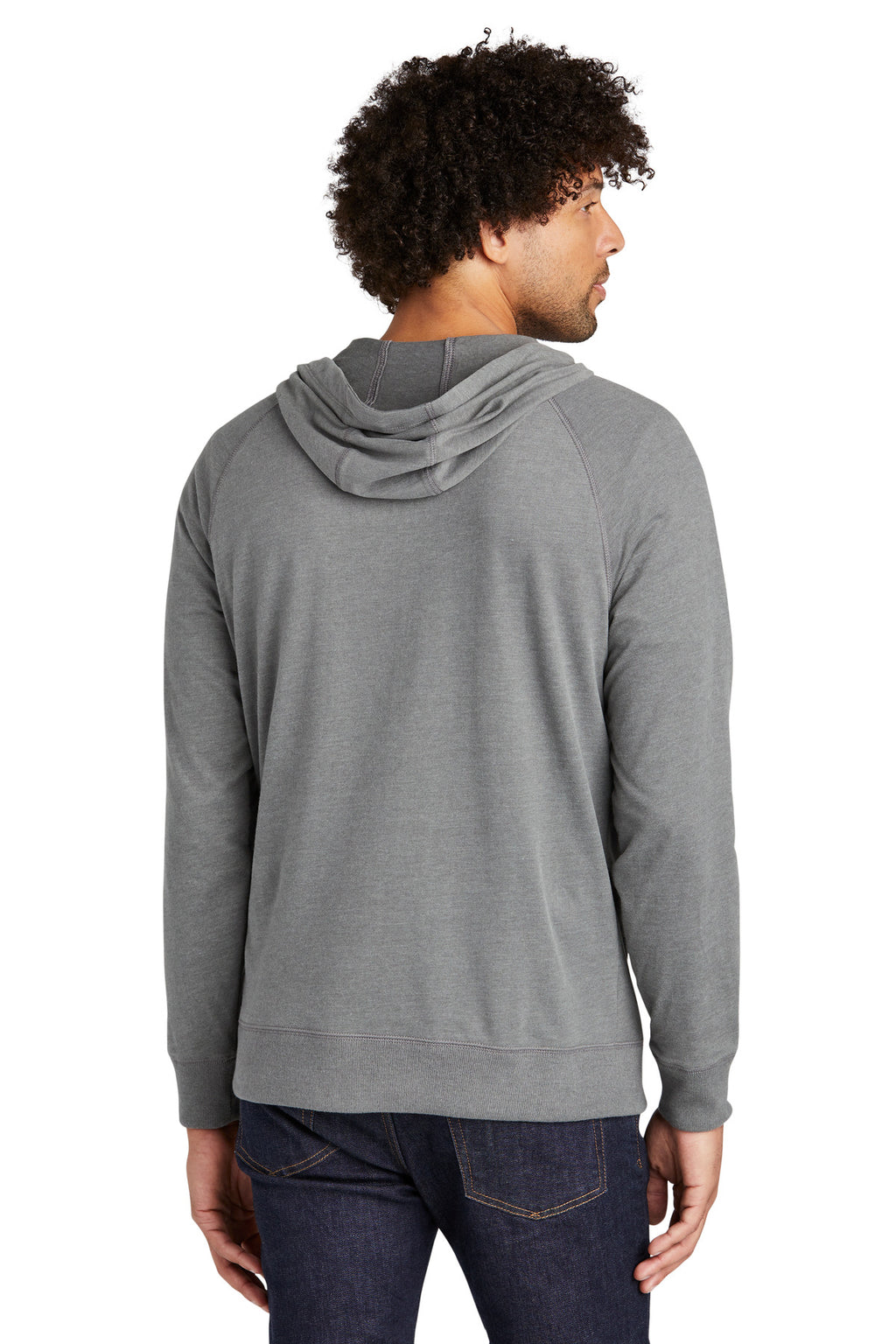 New Era  Sueded Cotton Blend Full-Zip Hoodie. NEA122