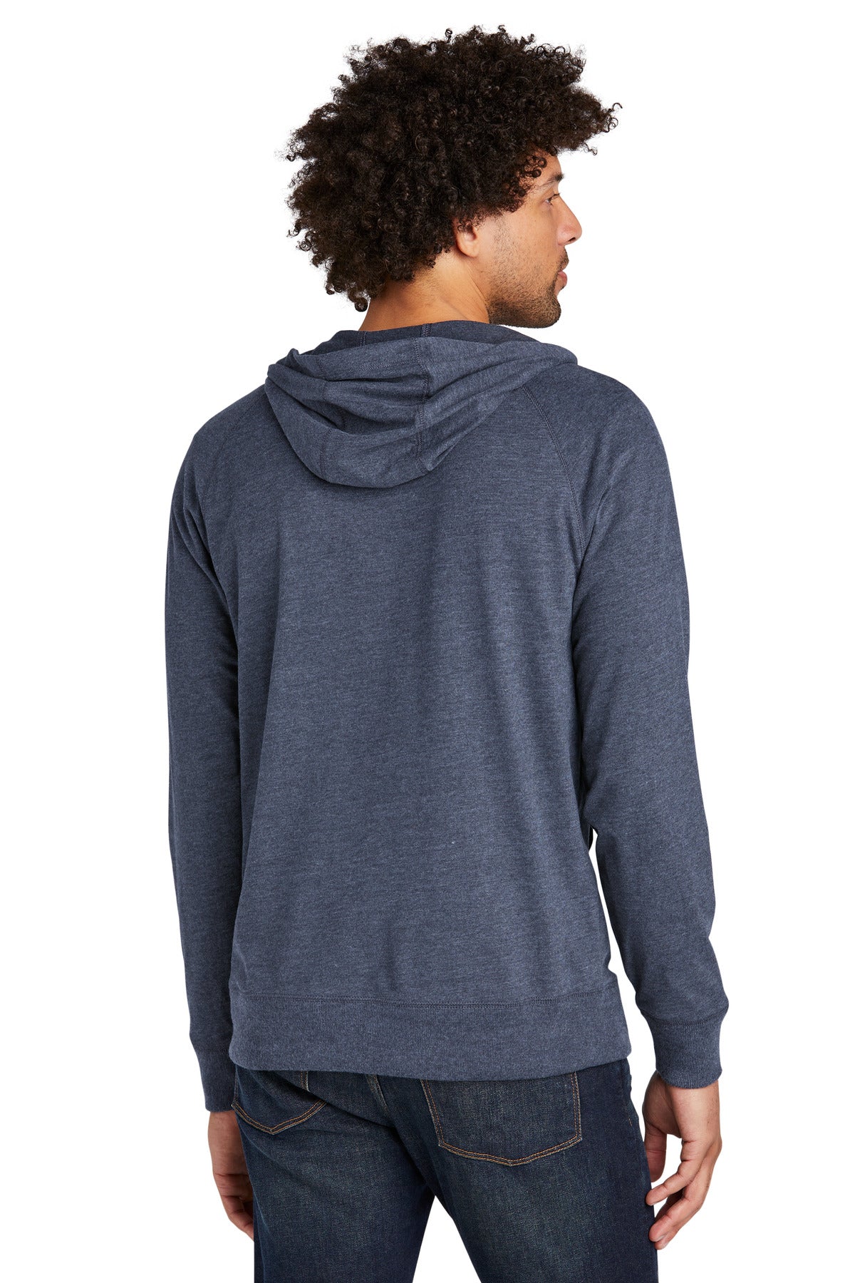 New Era  Sueded Cotton Blend Full-Zip Hoodie. NEA122