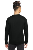 New Era  Series Performance Long Sleeve Crew Tee. NEA201