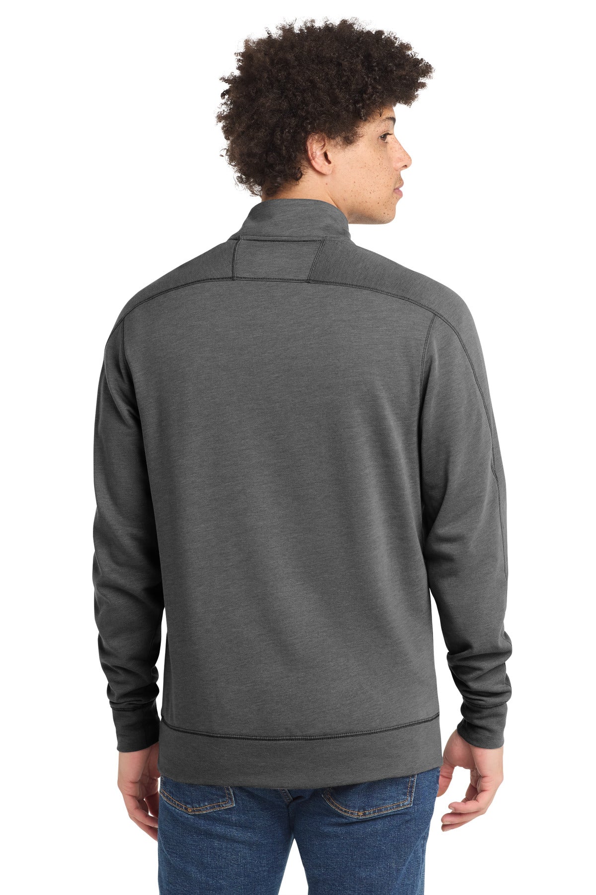 New Era  Tri-Blend Fleece 1/4-Zip Pullover. NEA512