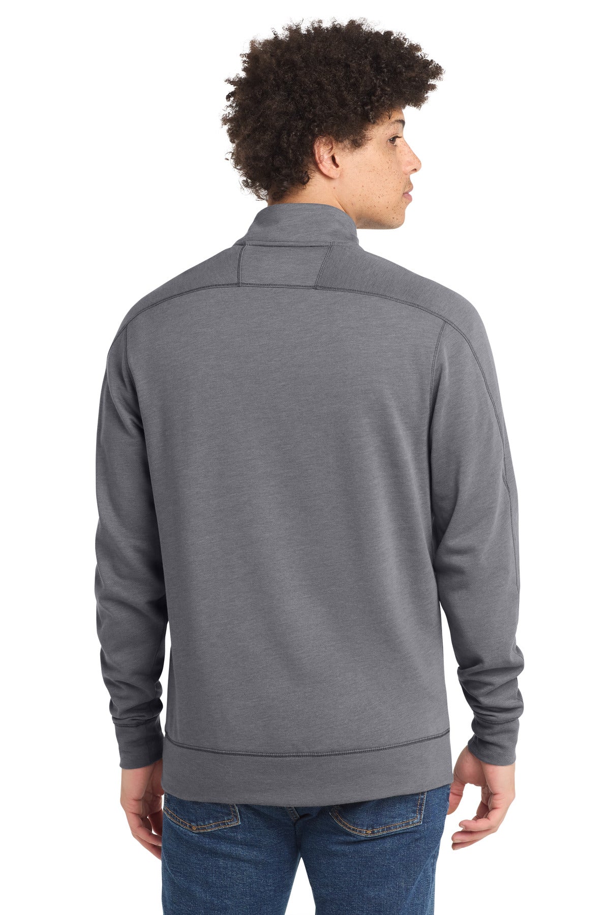 New Era  Tri-Blend Fleece 1/4-Zip Pullover. NEA512