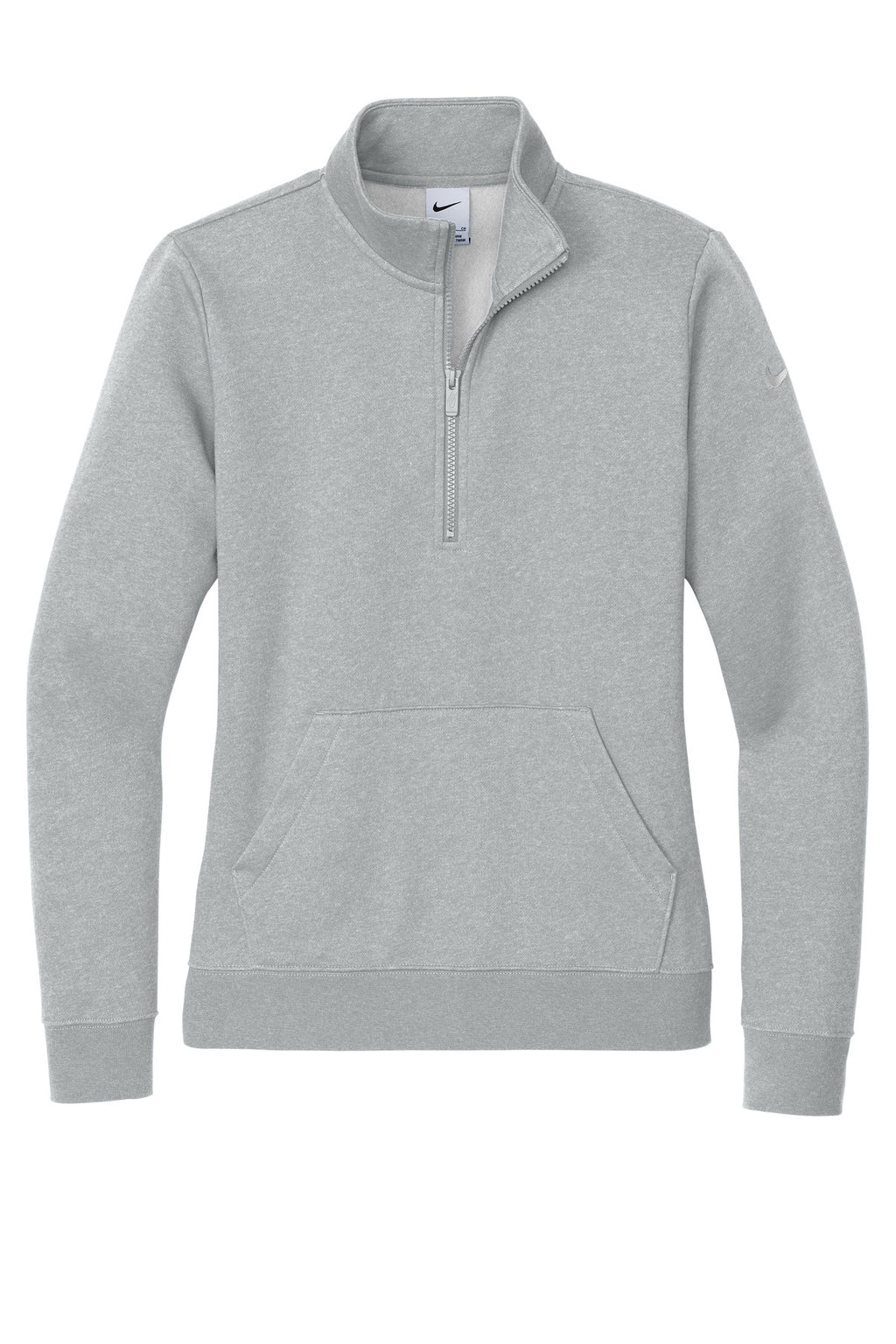 Nike Women's Club Fleece Sleeve Swoosh 1/2-Zip NKDX6720