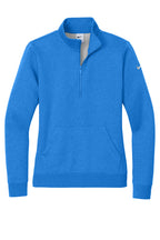 Nike Women's Club Fleece Sleeve Swoosh 1/2-Zip NKDX6720