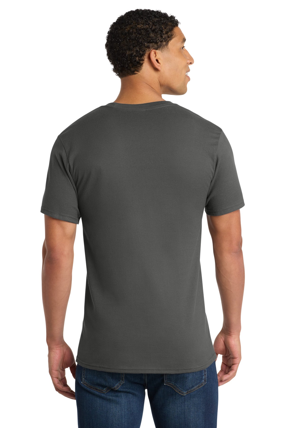 Port & Co Ring Spun Cotton Tee. PC150