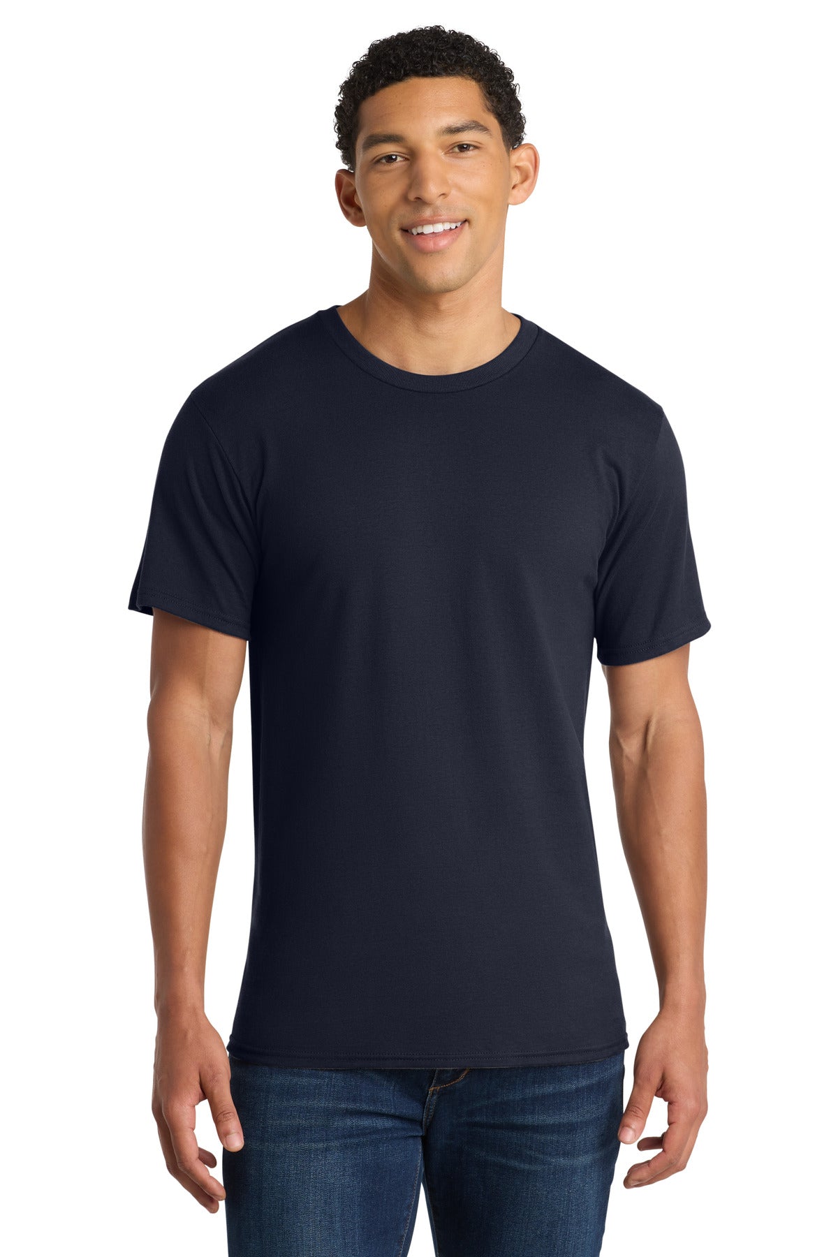 Port & Co Ring Spun Cotton Tee. PC150